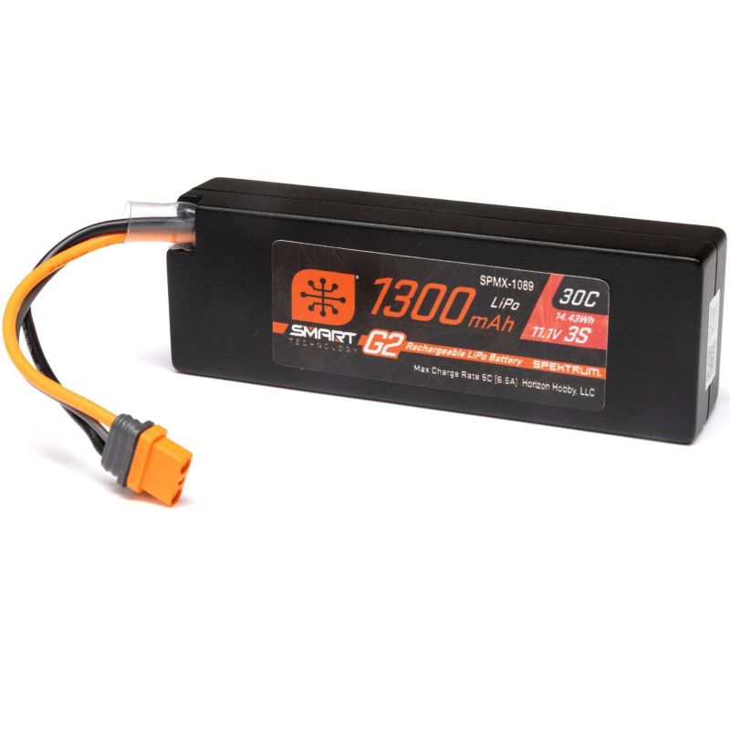 Spektrum Smart G2 LiPo 11.1V 1300mAh 30C IC2