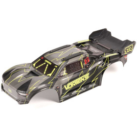 Arrma karoseria bezspinkowa Vorteks 2WD 1:10 żółta/czarna