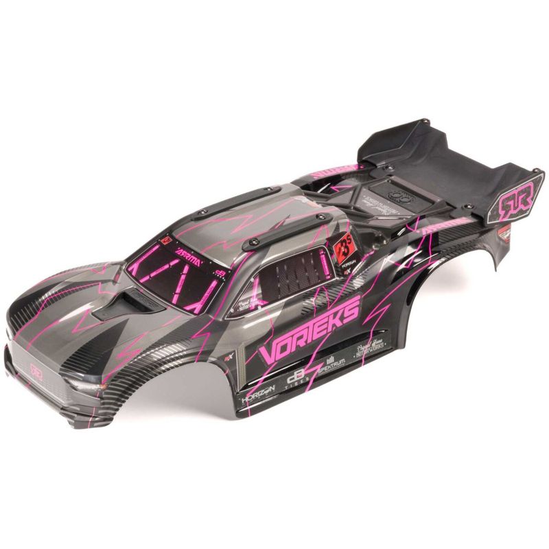 Arrma karoseria bezspinkowa Vorteks 2WD 1:10 różowa/czarna