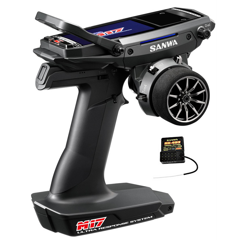 Aparatura SANWA M17 2,4GHz FH5 + Odbiornik RX-493i