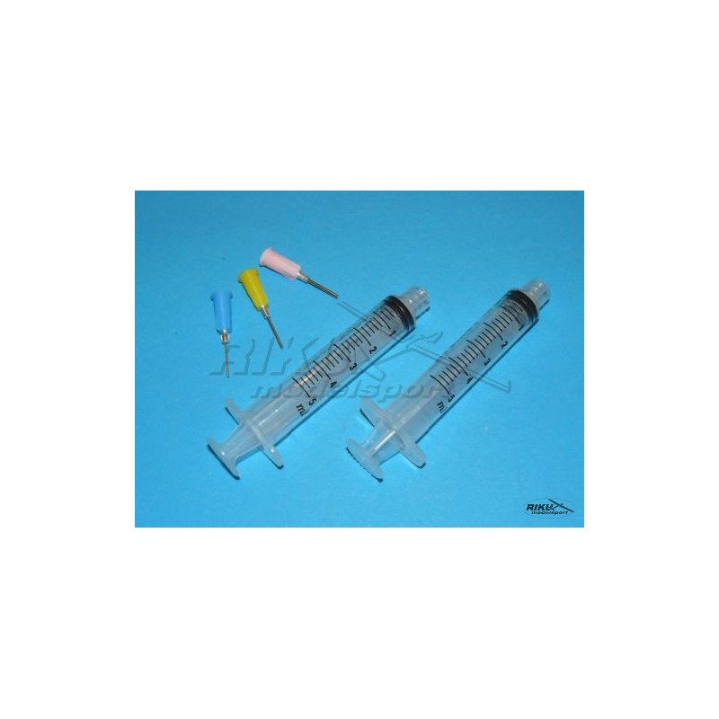 DELUXE MATERIALS Pin Point Syringe - zestaw dozowników z igłami.