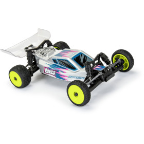PRO-LINE Koła Electron 2.0 1:24, Żółte felgi, Hex 7mm (4): Micro-B