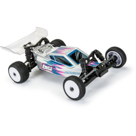 PRO-LINE Koła Electron 2.0 1:24, Białe felgi, Hex 7mm (4): Micro-B