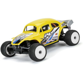 PRO-LINE Koła Electron 2.0T 1:28, białe felgi, Hex 7mm (4): Micro-T