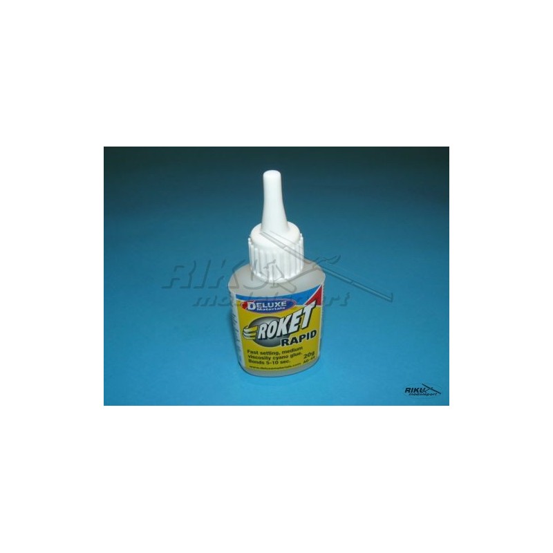 DELUXE MATERIALS Roket Rapid - klej cyjanoakrylowy 5-10s, 20g - rzadki