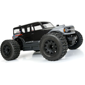 PRO-LINE Koła 1:10, Opony 2.8" Jaeger HP, felga czarna H12/14mm(2)