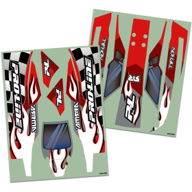 PRO-LINE Karoseria 1:8 Axis szara: Typhon 223S
