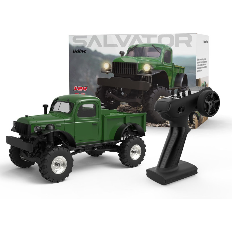 UDI RC UCX24 Salvator 1/24 Crawler 4WD (Zielony)
