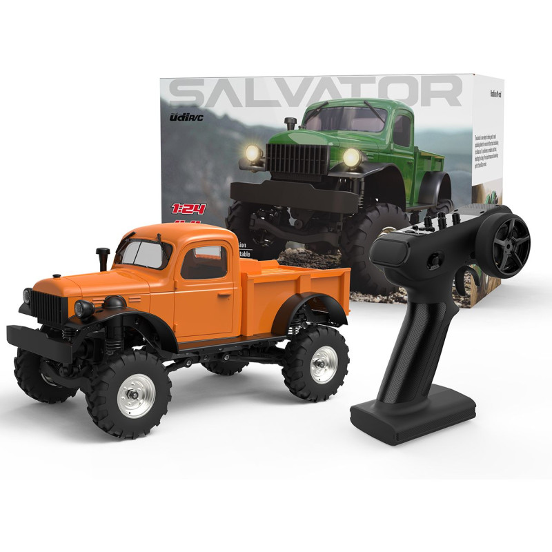 UDI RC UCX24 Salvator 1/24 Crawler 4WD (Pomarańczowy)