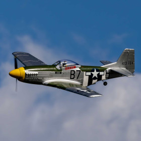 E-flite P-51D Mustang 1.0m AS3X+ SAFE Select BNF Basic