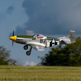 E-flite P-51D Mustang 1.0m AS3X+ SAFE Select BNF Basic