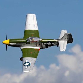 E-flite P-51D Mustang 1.0m AS3X+ SAFE Select BNF Basic