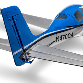 E-flite Cirrus SR22T 0.73m AS3X SAFE Select BNF Basic