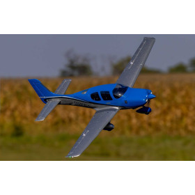 E-flite Cirrus SR22T 0.73m AS3X SAFE Select BNF Basic