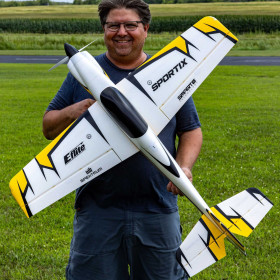 E-flite Sportix 1.1m AS3X+ SAFE Select BNF Basic