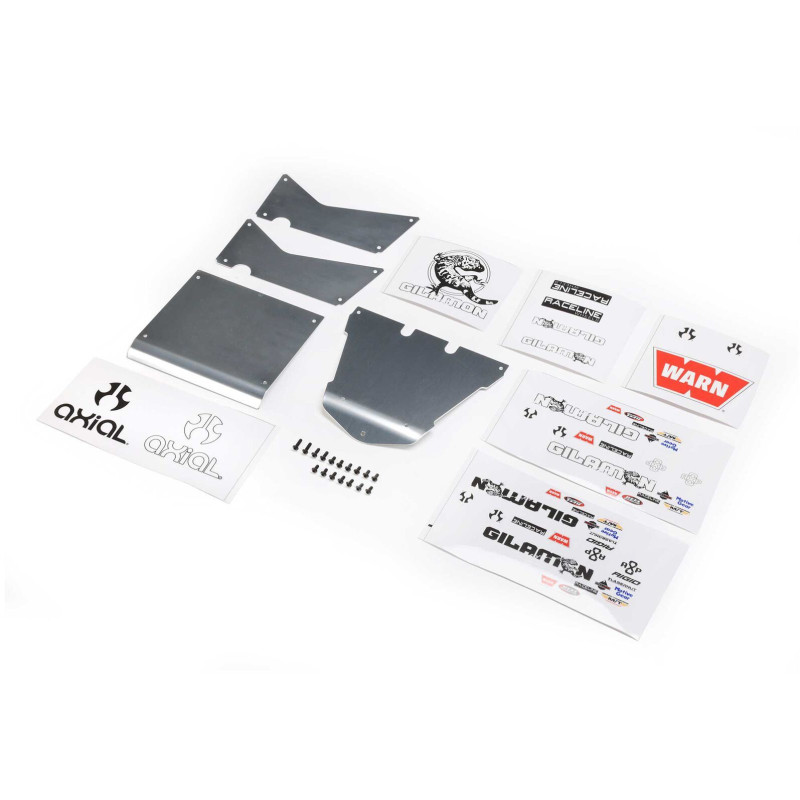 AXIAL Panele karoserii, aluminium: Gilamon AXP8