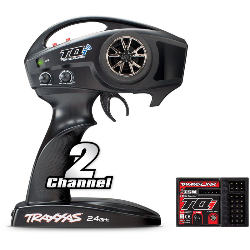 TRAXXAS Aparatura i odbiornik 2.4GHz TQi - TSM (2 kanały)