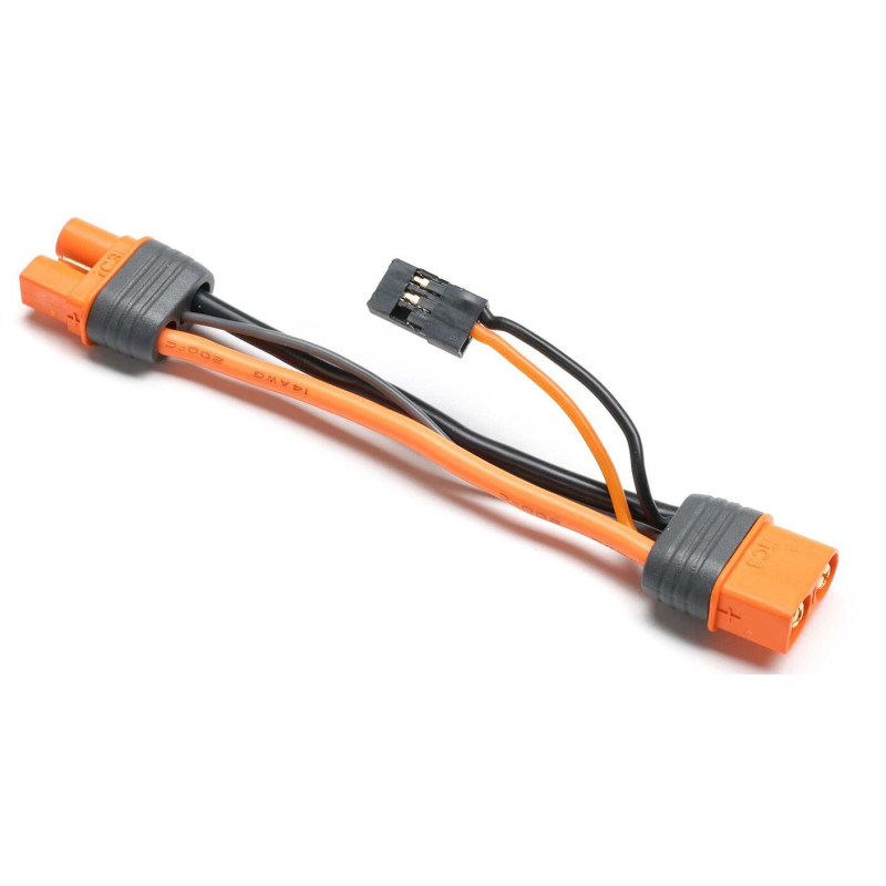 SPEKTRUM Kabel przedłużający IC3 7.5cm z odgałęzieniem zasilania