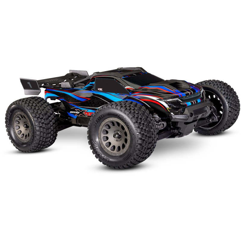 TRAXXAS Mini XRT VXL 4WD 3S 1/12 Truggy RTR (Niebieski)