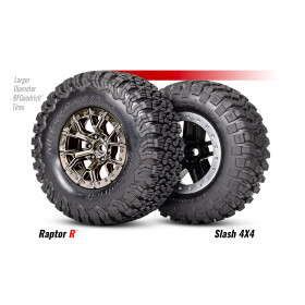 TRAXXAS Ford Raptor R 4X4 Ultimate VXL-4S 1/10 (Czarny)