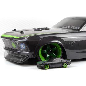 HPI RACING Nano-TTR 1969 Ford Mustang RTR-X 1/64