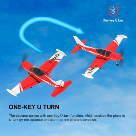 Samolot TOP RC HOBBY Mini SF260 (Żółty)