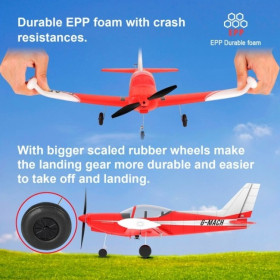 Samolot TOP RC HOBBY Mini SF260 (Żółty)