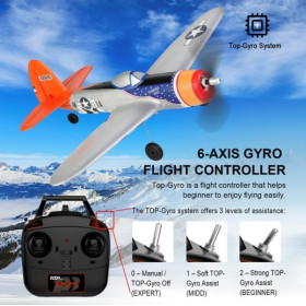Samolot TOP RC HOBBY - Mini P47