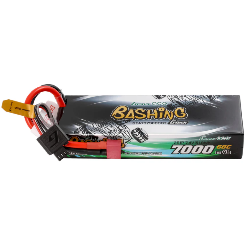GENS ACE Akumulator LiPo Hardcase 7000mAh 7.4V 60C 2S1P DEAN G-Tech
