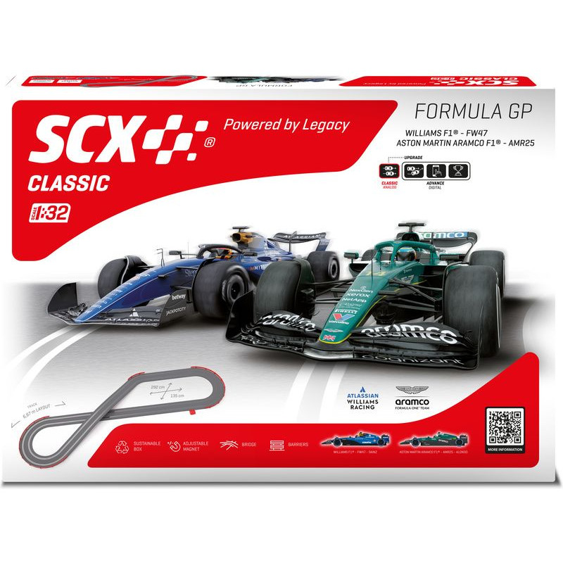 Tor wyścigowy SCX Original Formula GP (kompletny zestaw)