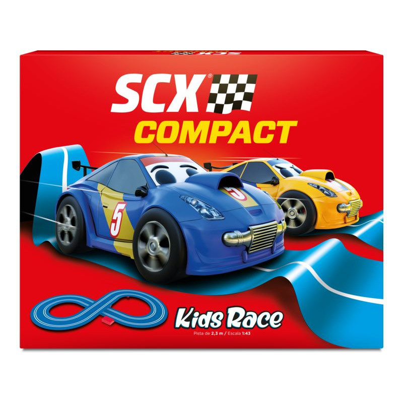 Tor wyścigowy SCX Compact Kids Race (kompletny zestaw)