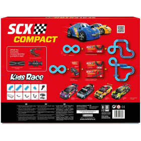 Tor wyścigowy SCX Compact Kids Race (kompletny zestaw)