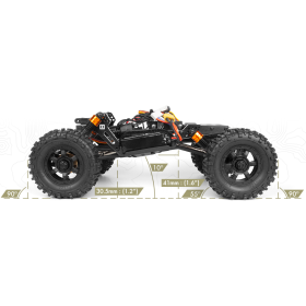 HPI RACING Venture18 CC Flux Competition Crawler (Gunmetal)