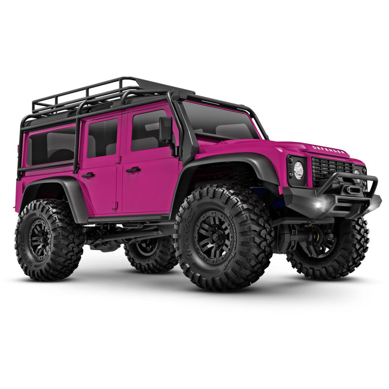TRAXXAS TRX-4M Land Rover Defender 1/18 4WD RTR (Różowy)