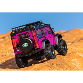 TRAXXAS TRX-4M Land Rover Defender 1/18 4WD RTR (Różowy)