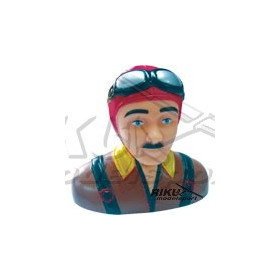 TWMODELS Figurka pilota - czerwono brązowa 75mm
