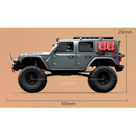 HB TOYS Wilderness Beluga 1/10 R1016 RTR (Czarny)