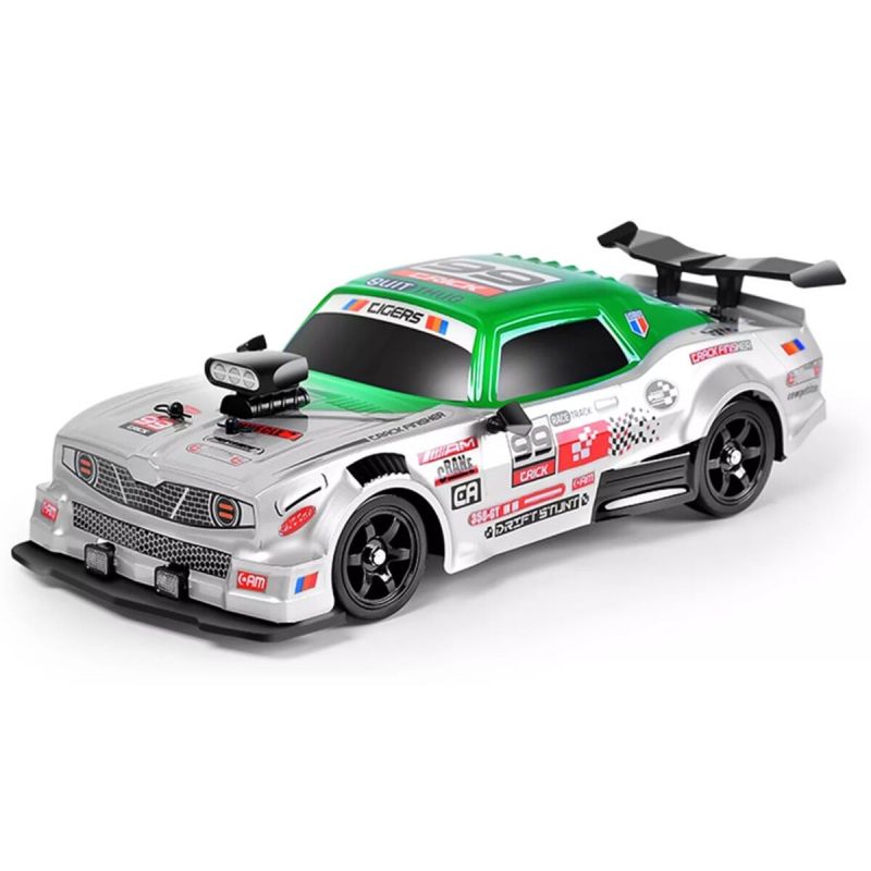 HB TOYS Drift II 4WD 1/16 Srebrny Dodge (Dym + Oświetlenie)