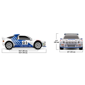 TRAXXAS Mini Rally VXL Ford RS200 4WD 1/10 (Biały)