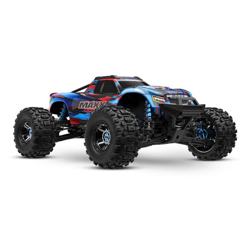 TRAXXAS Maxx Ultimate 4WD VXL 4S 1/10 RTR (Niebieski)