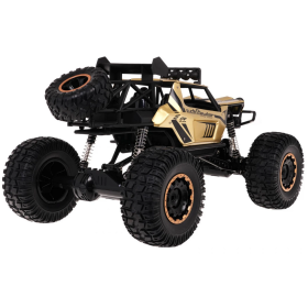 Duży Rock Crawler 1/8 4WD RTR + Oświetlenie LED (Złoty)