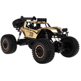 Duży Rock Crawler 1/8 4WD RTR + Oświetlenie LED (Złoty)