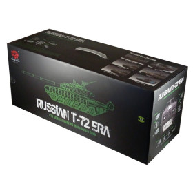 Czołg HENG LONG Russian T-72 1/16 V7.0 2.4GHz (P) (działko ASG/dźwięk/dym)