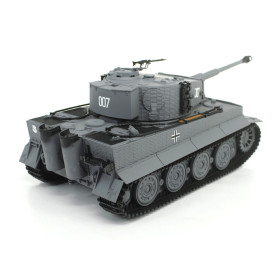 HENG LONG Czołg German Tiger 1 Late Std Gray 1/24 2.4GHz (działko ASG/IR/dźwięk)