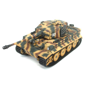Czołg HENG LONG Taigen German Tiger 1 Late Painted Camo 1/24 2.4GHz (działko ASG/IR/dźwięk)