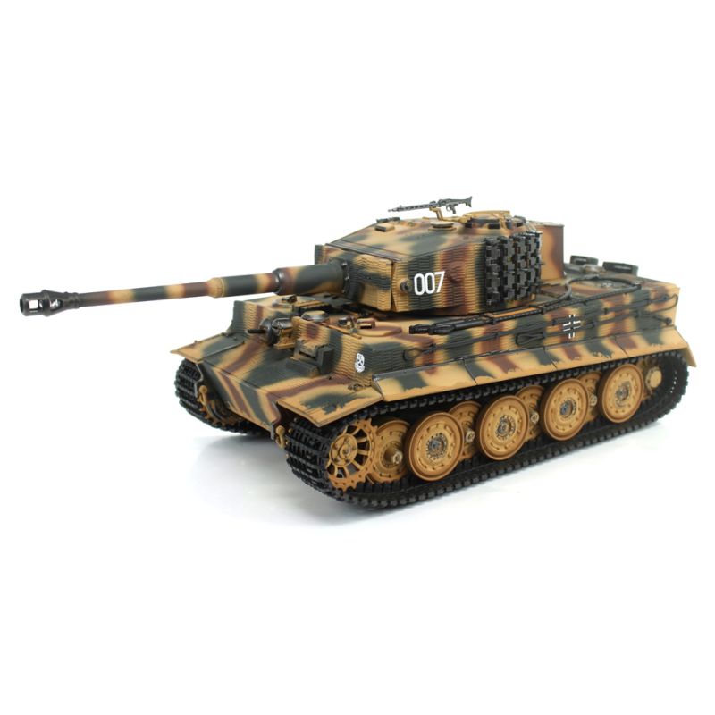 Czołg HENG LONG Taigen German Tiger 1 Late Painted Camo 1/24 2.4GHz (działko ASG/IR/dźwięk)