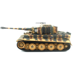Czołg HENG LONG Taigen German Tiger 1 Late Painted Camo 1/24 2.4GHz (działko ASG/IR/dźwięk)