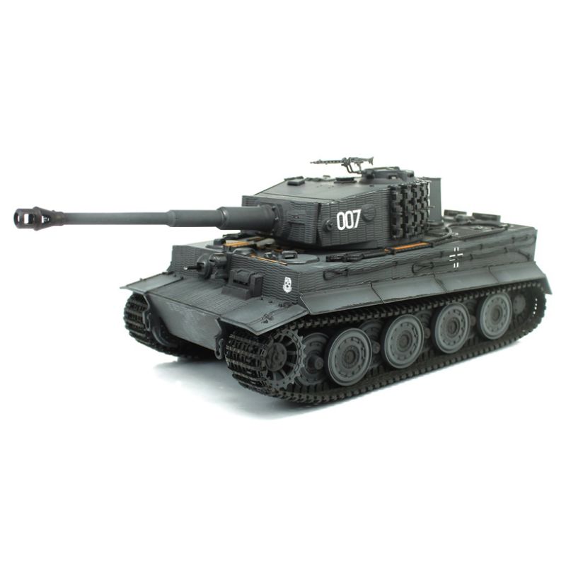 Czołg HENG LONG Taigen German Tiger 1 Late Painted Gray 1/24 2.4GHz (działko ASG/IR/dźwięk)