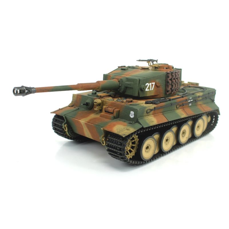 Czołg HENG LONG Taigen German Tiger 1 Mid Painted Camo 1/24 2.4GHz (działko ASG/IR/dźwięk)