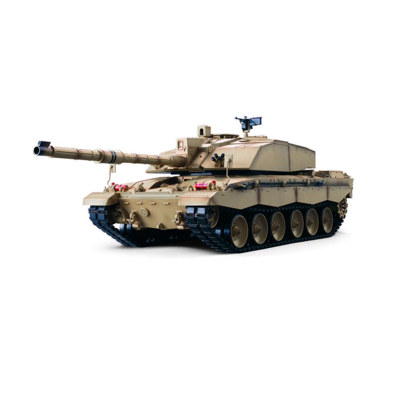 Czołg HENG LONG British Challenger II 1/16 V7.0 2,4GHz (P) (działko ASG/dźwięk/dym)